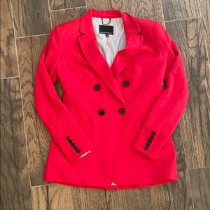 Red blazer